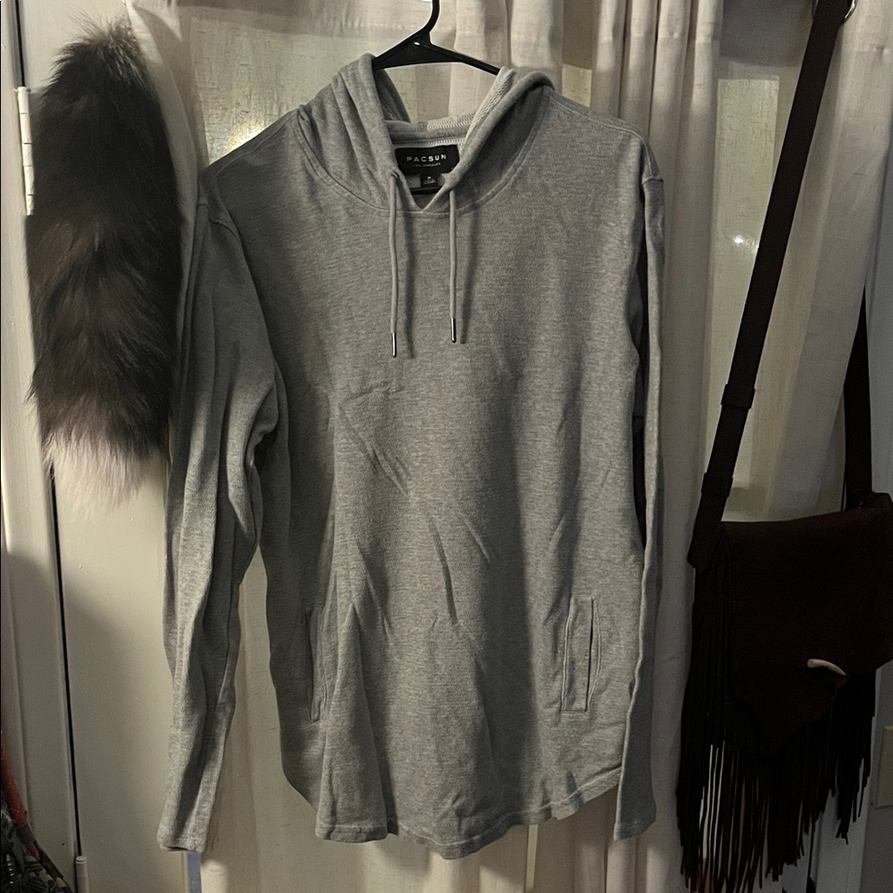 PacSun Light Gray Men's Hoodie